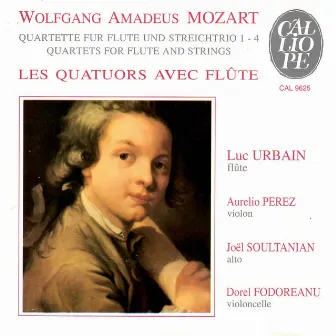 Mozart: Les quatuors avec flûtes by Aurelio Pérez