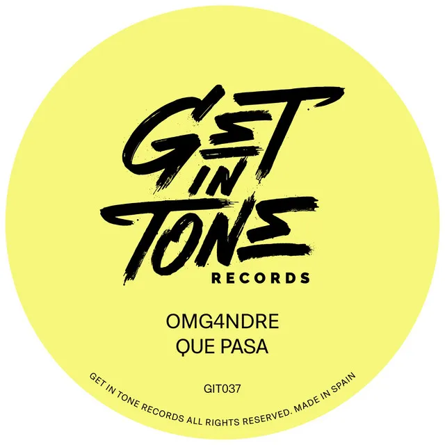 Que Pasa - Original mix