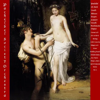 Pachelbel, J.S. Bach, Vivaldi, Albinoni, Mozart, Schubert, Rinaldi, Mendelssohn & Wagner: Canon in D, Air on the G String, Cello Concerto, Adagio in G Minor, Wedding March, Bridal Chorus, Ave Maria, Organ, Piano and Orchestral Works, Vol. I by Pachelbel Society Orchestra