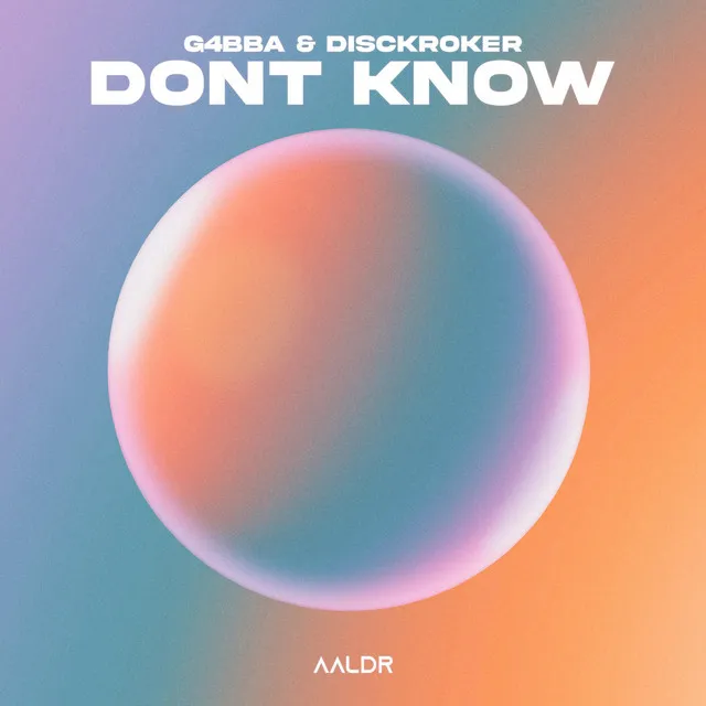 Don't Know - Radio Edit