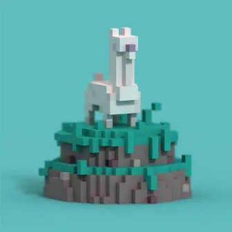 Baby Llama by Auggie Velarde