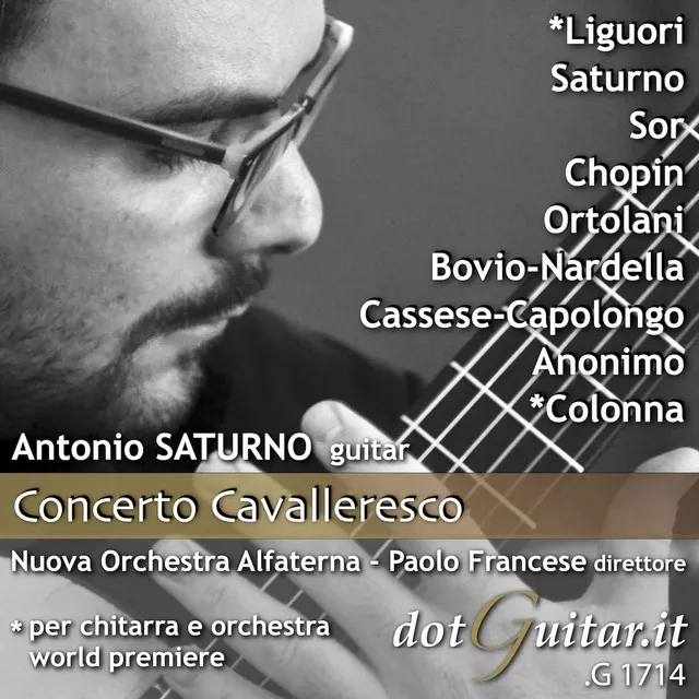 Concerto cavalleresco per chitarra e orchestra: II. Adagio