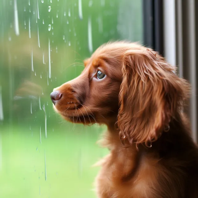 Armonía De La Gota De Lluvia: Melodías Relajantes Para Tu Perro