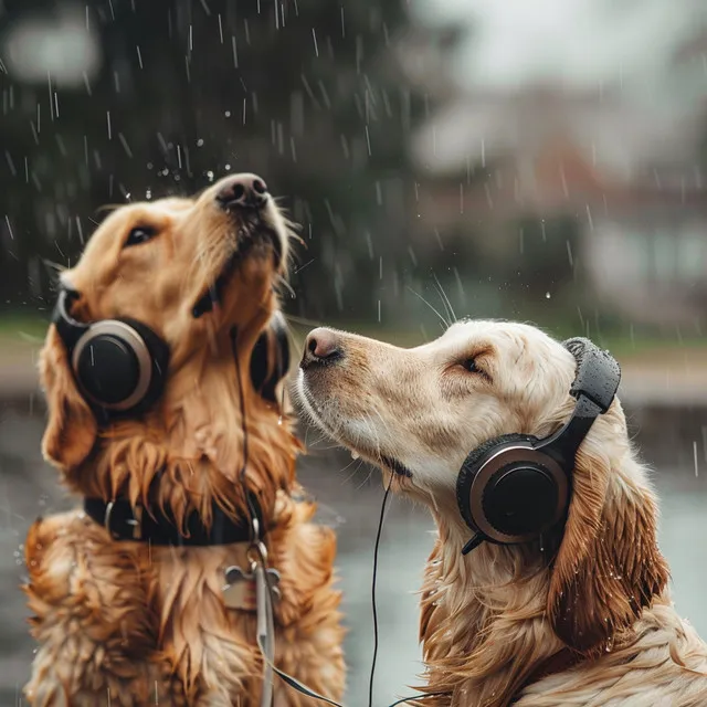 Pets Calm in Rain: Binaural Soothing Sounds