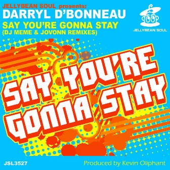 Say You're Gonna Stay (DJ Meme & Jovonn Remixes) by Darryl D'Bonneau