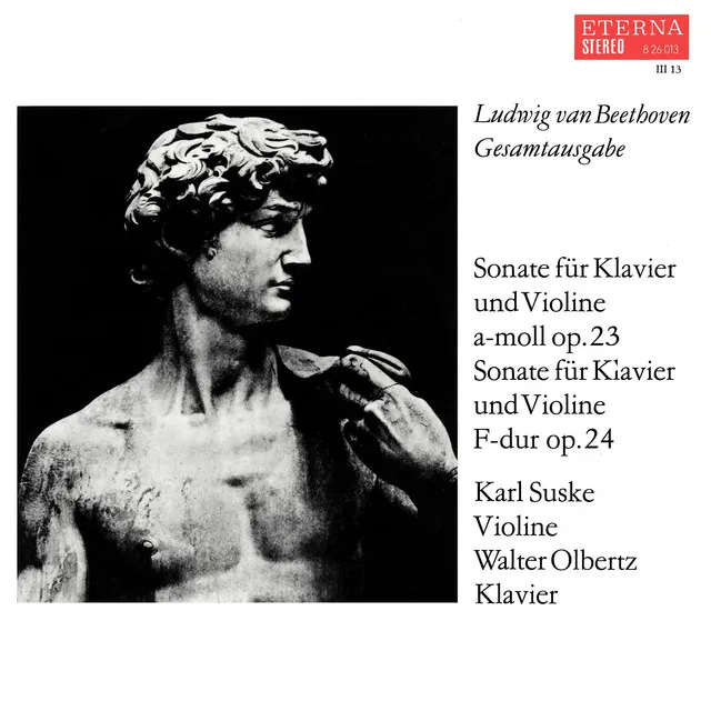 Violin Sonata No. 5 in F Major, Op. 24 "Spring": I. Allegro