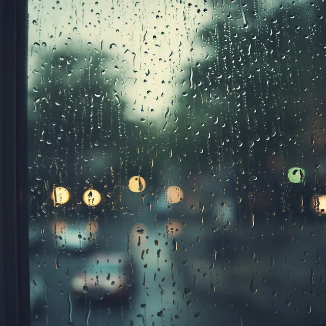 Armonía De Trabajo Con Gotas De Lluvia