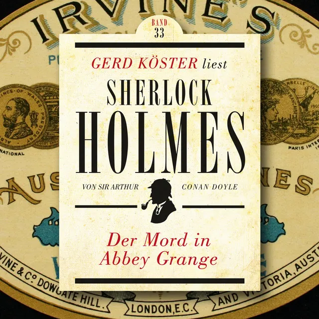 Kapitel 1 - Der Mord in Abbey Grange - Gerd Köster liest Sherlock Holmes, Band 33