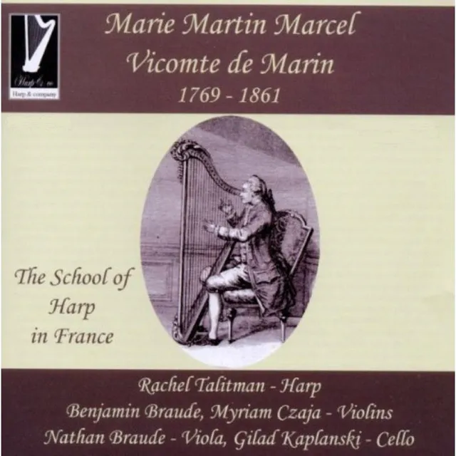 Marie-Martin Marcel de Marin: The School of Harp in France