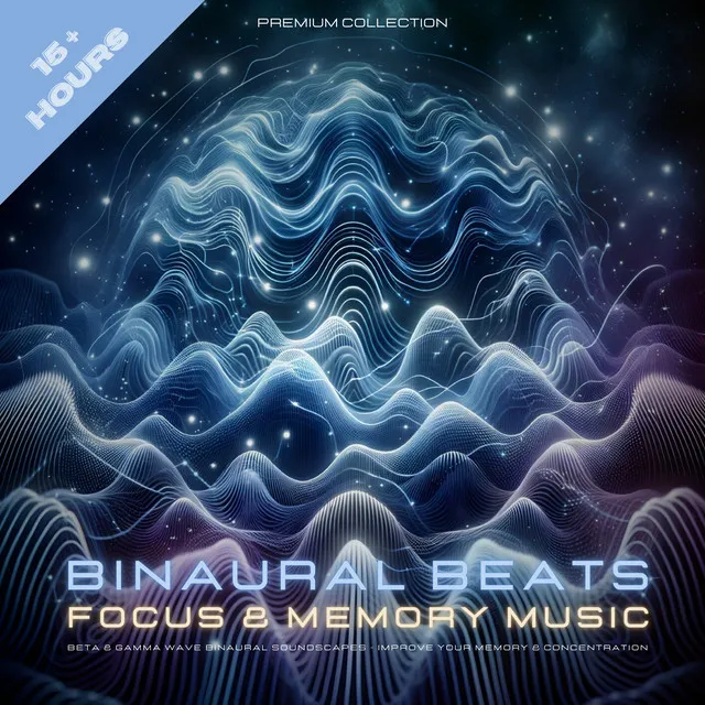 Binaural Music for Focus And Concentration.2 & Binaural Music For Memory And Concentration.1 - Binaural Beats - Focus And Memory Music - 2 in 1 Bundle