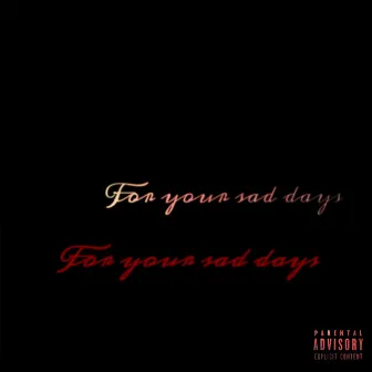 For Your Sad Days by Big Wigi