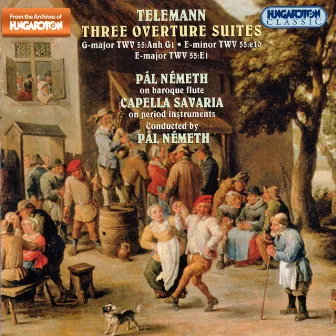 Telemann: Suites in G Major, E Minor, and E Major by Pál Németh