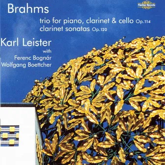 Brahms: Clarinet Sonatas & Trio by Ferenc Bognar