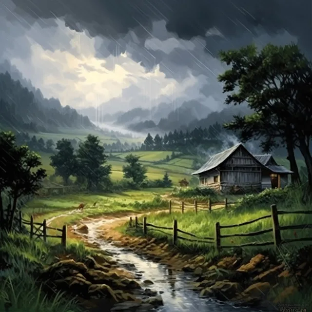 Countryside Downpour Harmony