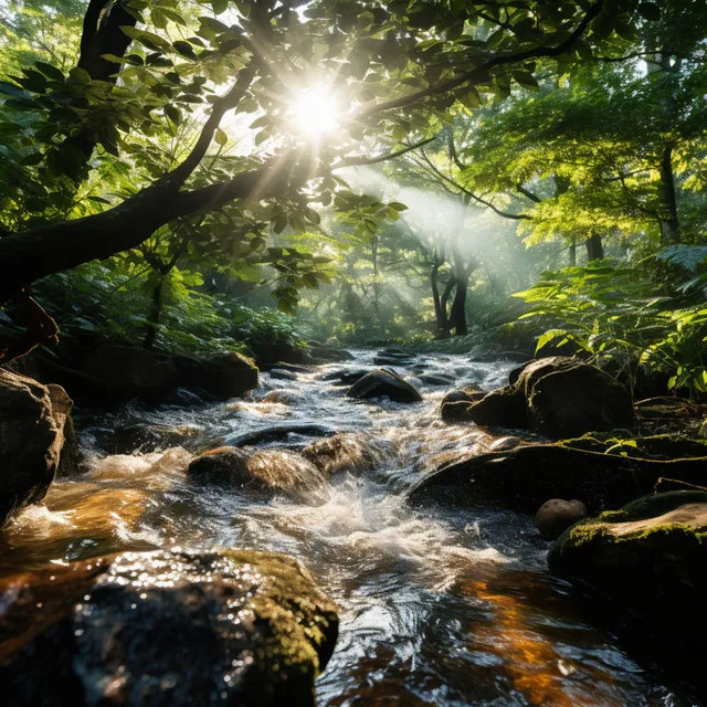 Armonía En El Flujo Del Arroyo