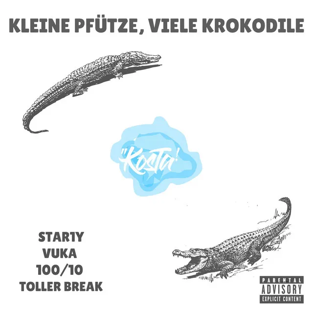 Kleine Pfütze, Viele Krokodile