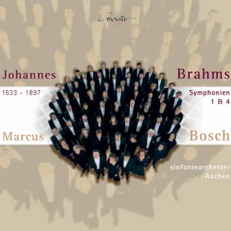 Johannes Brahms: Symphonies Nos. 1 & 4 by Sinfonieorchester Aachen