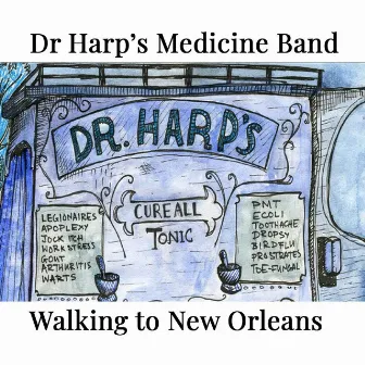 Walking to New Orleans by Dr Harp's Medicine Band