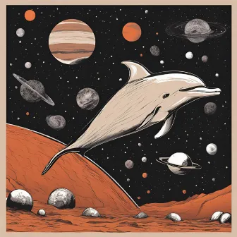 Dolphin On Mars by Binx