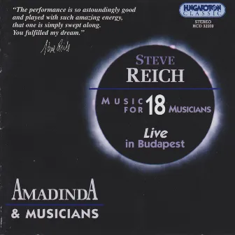 Reich: Music for 18 Musicians by Steve Reich