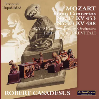 Mozart: Piano Concertos Nos. 17 & 23 by Unknown Artist