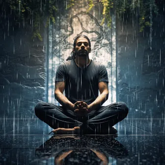 Meditación Guiada Con Lluvia: Música Para Aliviar El Estrés by Sonidos y susurros de la naturaleza