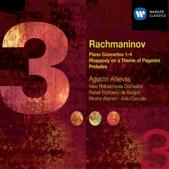 Rachmaninov: Piano Concertos Nos. 1 - 4, Rhapsody on a Theme of Paganini & Preludes by Agustin Anievas