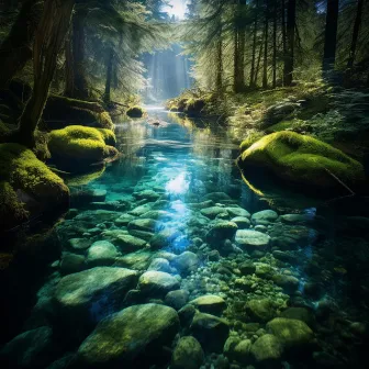 Arroyo Relajante: Sinfonía Serena Del Agua by Neblina del acuario