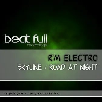 Skyline / Road At Night by R'm Electro