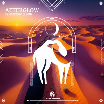 Afterglow by Symmetric Cloud