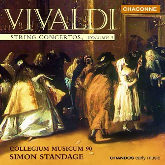 Vivaldi: String Concertos, Vol. 3 by Simon Standage