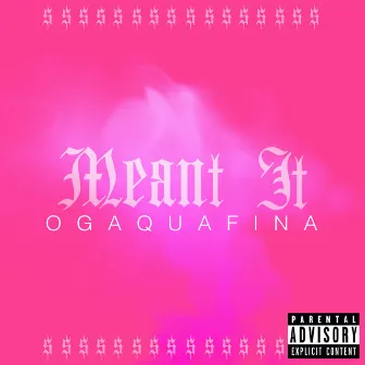 I Meant It by OGAQUAFINA