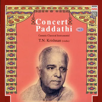 Concert Paddathi Volume 2 by T. N. Krishnan