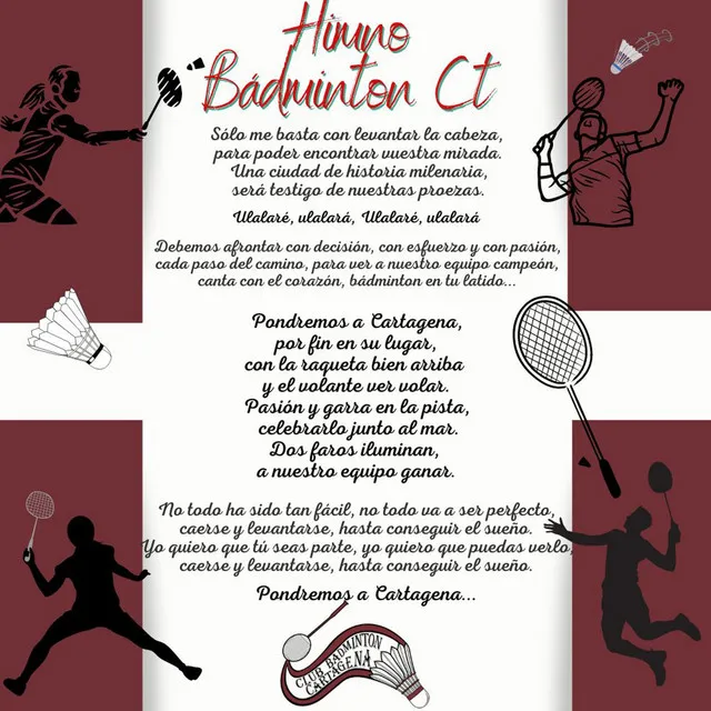 Himno Oficial Club Bádminton Cartagena