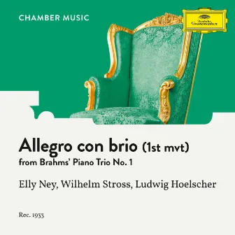 Brahms: Piano Trio No. 1 In B, Op. 8: I. Allegro con brio by Ludwig Hoelscher