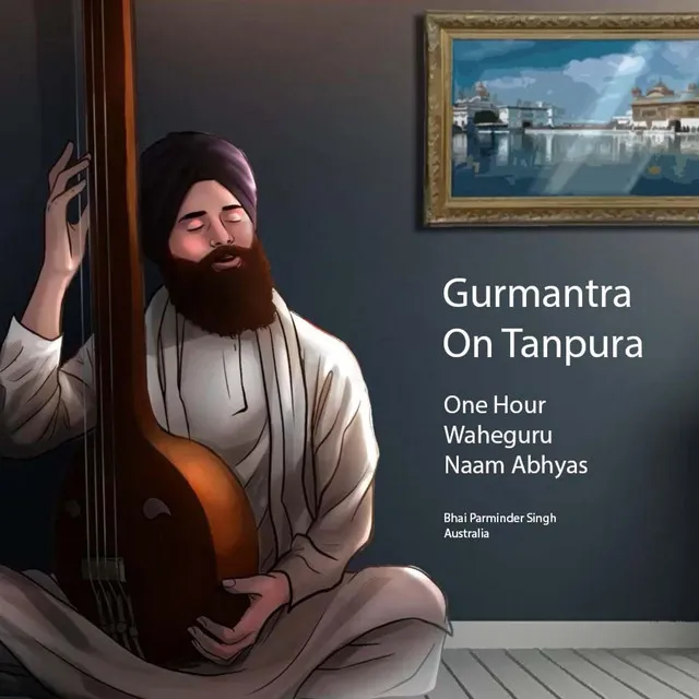 Gurmantra On Tanpura Waheguru Naam Abhyas