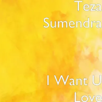 I Want U Love by Teza Sumendra