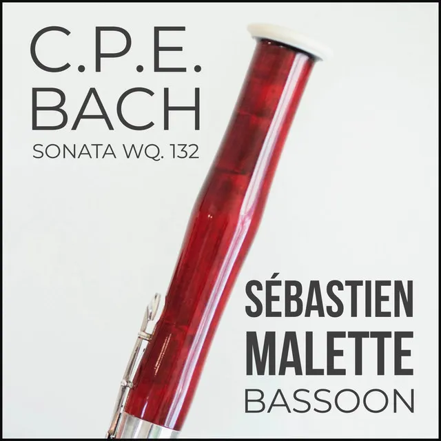 Flute Sonata in A Minor, Wq. 132 (Arr. for Bassoon in C Minor): II. Allegro