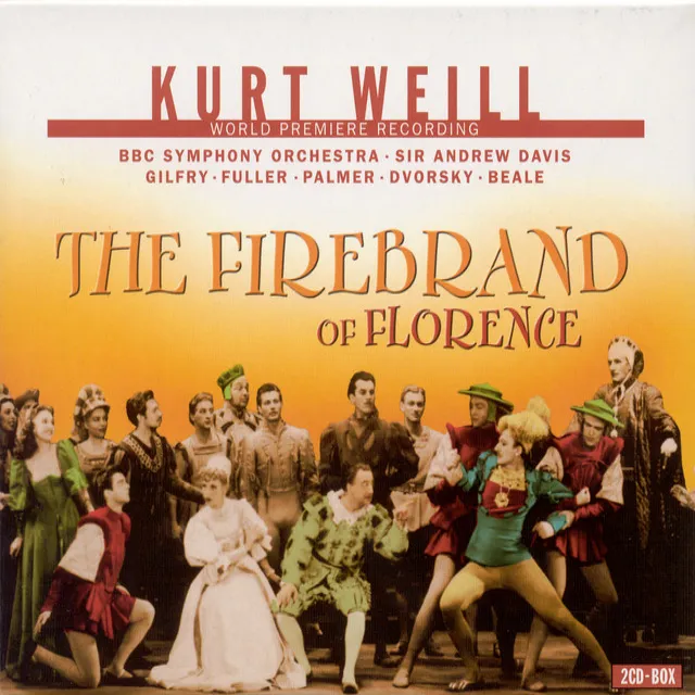 The Firebrand of Florence: Act II Scene 3: It's always been a pleasure to dedicate a measure (Duke, Chorus)