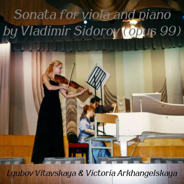 Sonata for viola and piano - 1. ANDANTE