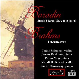 Borodin: String Quartet No. 2 in D Major / Brahms: Intermezzos by Zsolt Szatmári