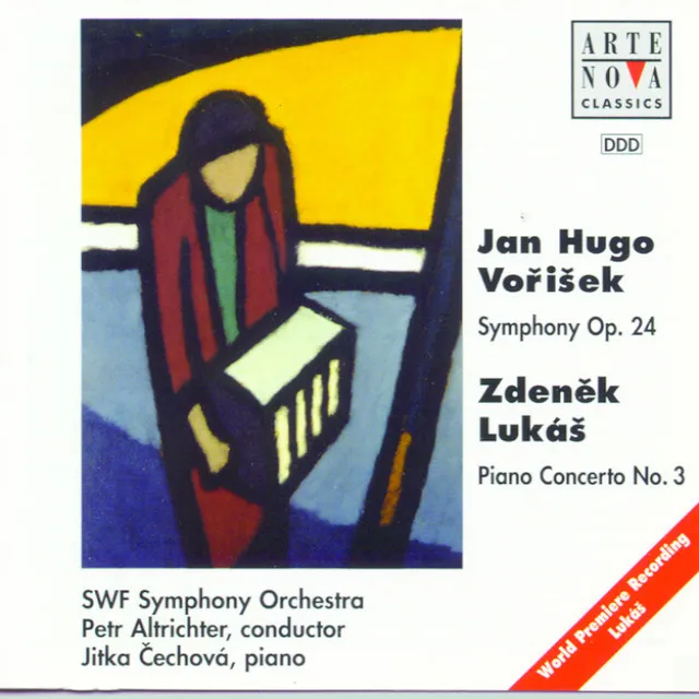 Jan Hugo Vorisek: Symphony op. 24/Zdenek Lukas: Piano Cto. No. III