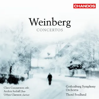 Weinberg: Fantasia for Cello, Flute Concertos Nos. 1 and 2 & Clarinet Concerto by Anders Jonhäll