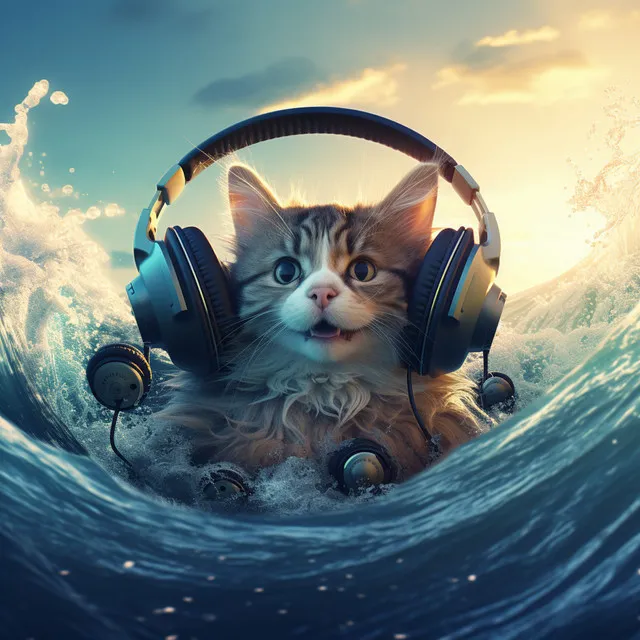 Calm Waters: Cat Ocean Melodies