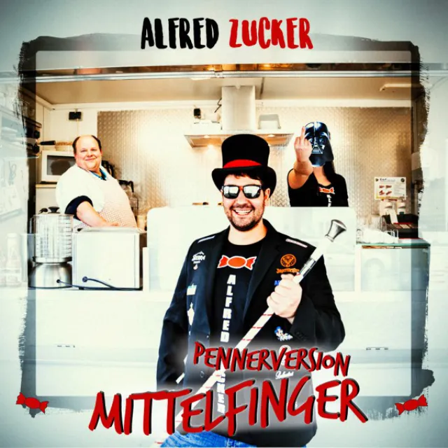 Mittelfinger - Pennerversion