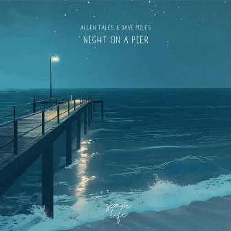 Night On A Pier by Dave Miles