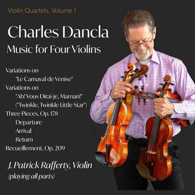 Charles Dancla: Music for Four Violins