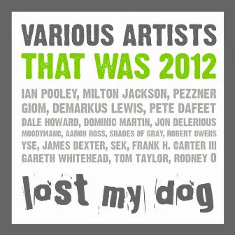 That Was 2012: Lost My Dog Records by Pete Dafeet