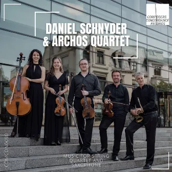 Music for String Quartet & Saxophone by Archos Quartet