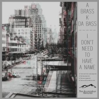 I Don't Need To Have A Name by A Brass K Da Bass